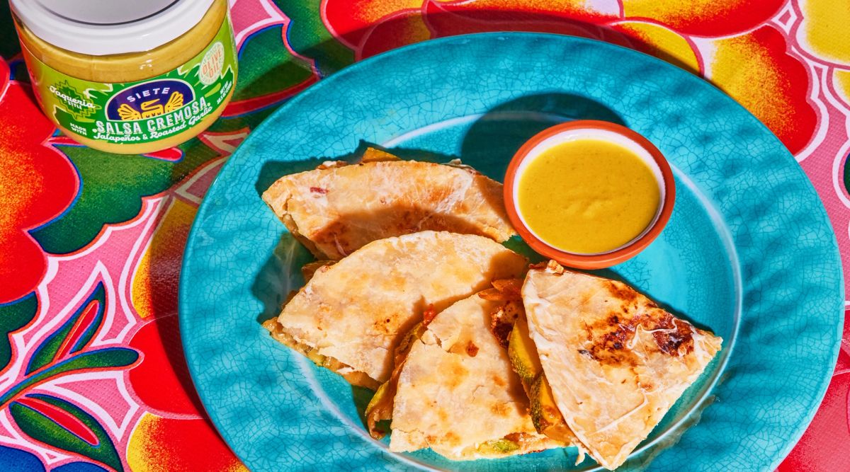 Calabacitas Quesadillas