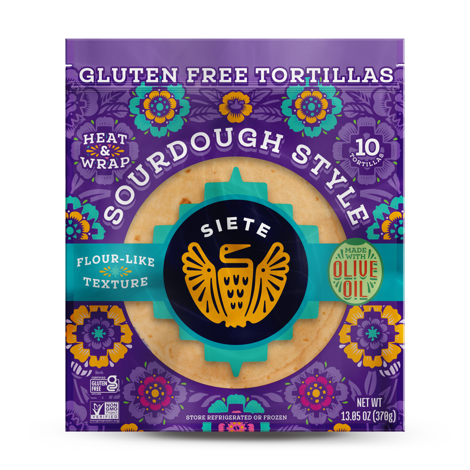 Sourdough style tortillas