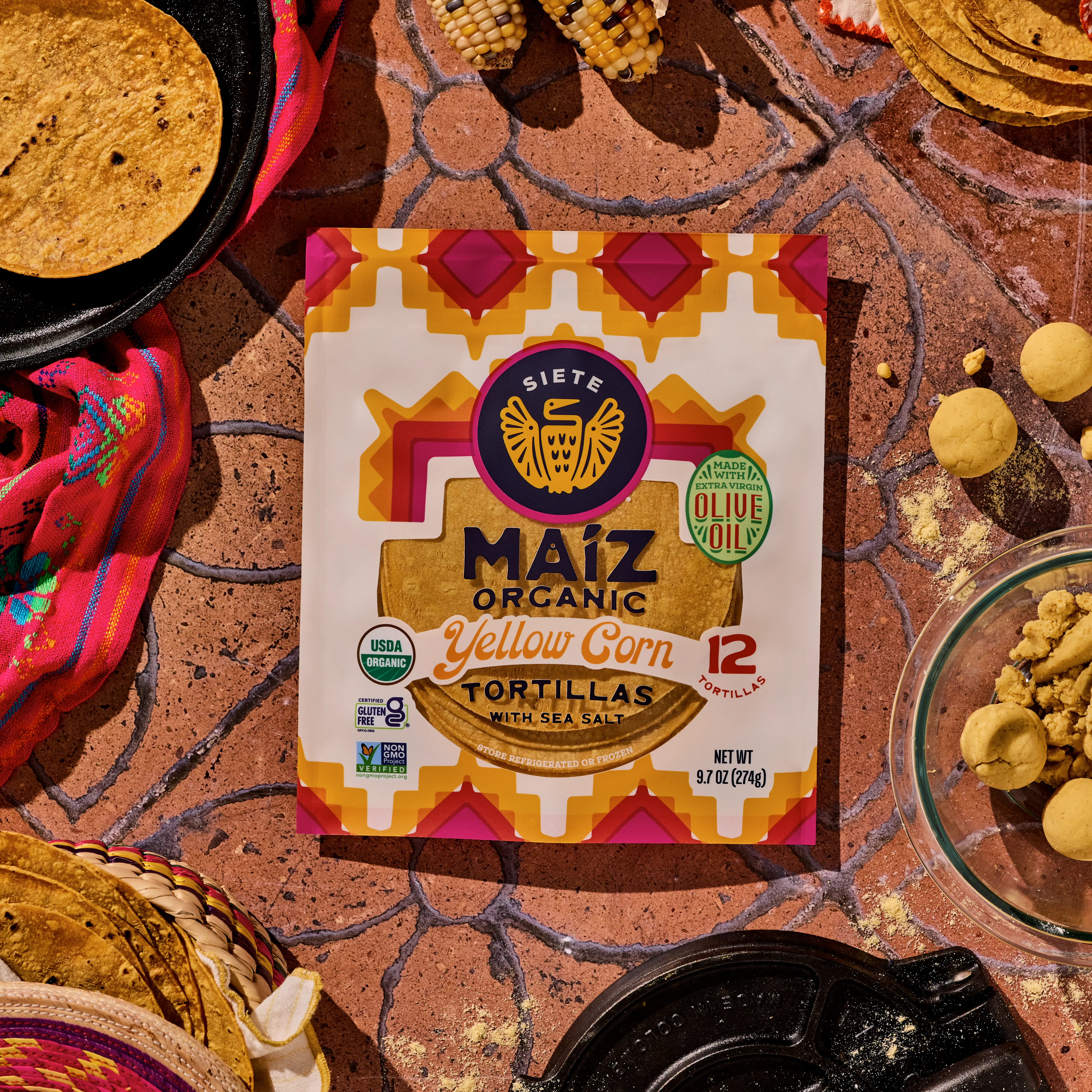 Maiz Organic Yellow Corn Tortillas