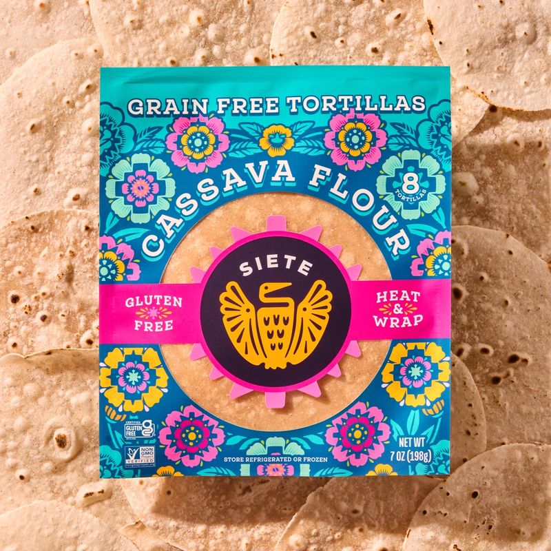 Cassava Flour Tortillas