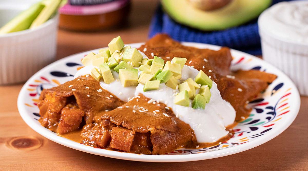 Squash Enchiladas