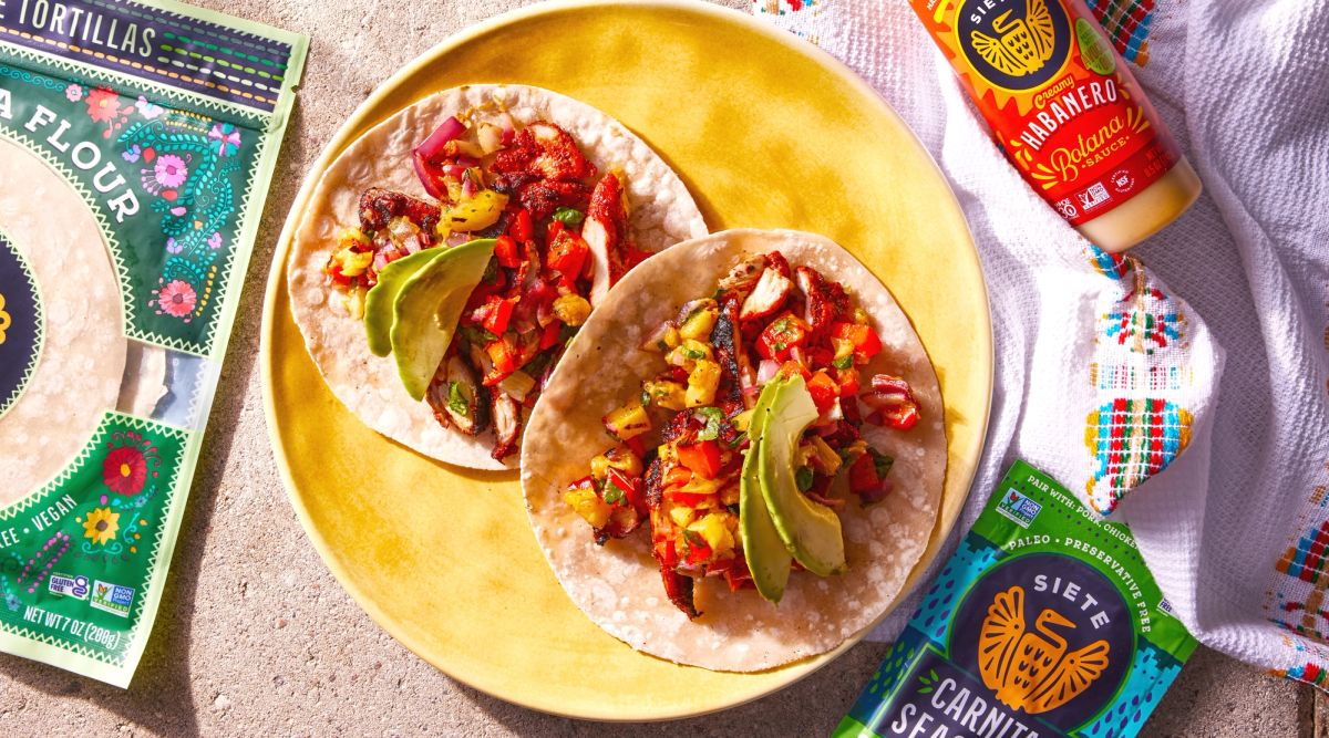 Chicken Fajita Tacos