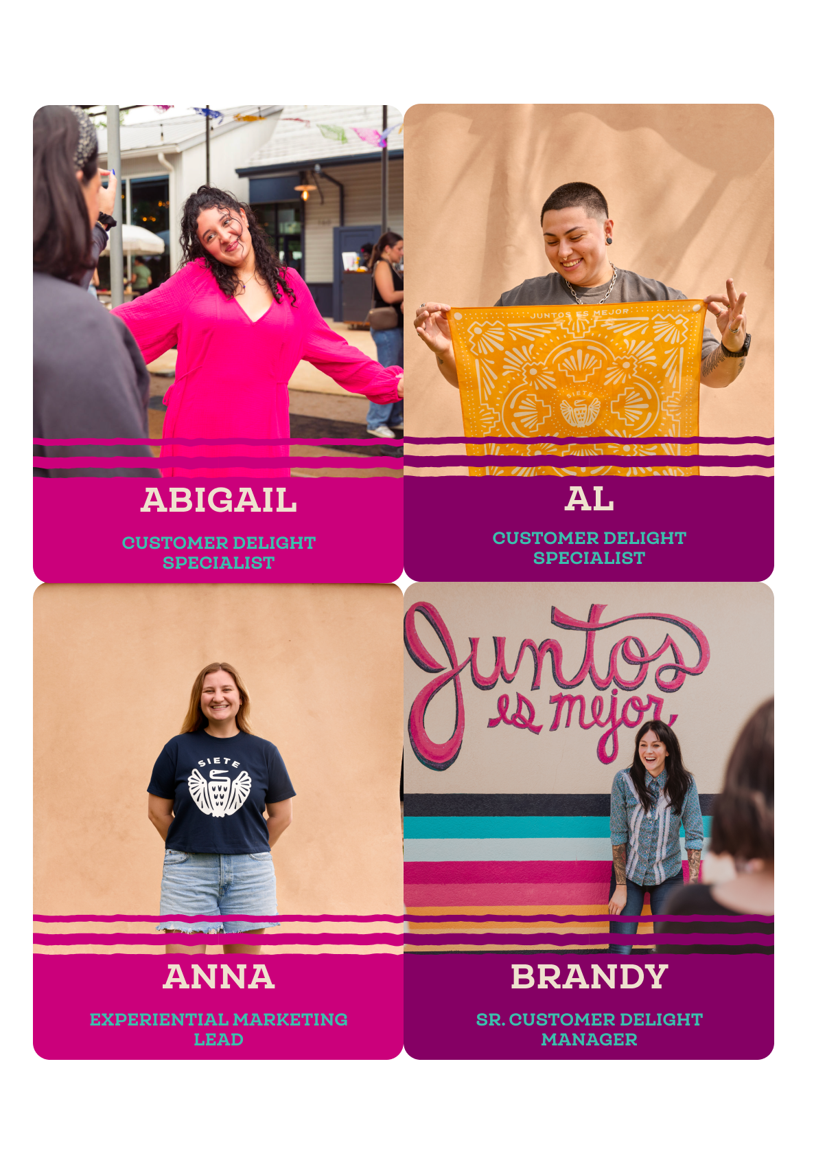 Abigail, AL , Anna, Brandy 