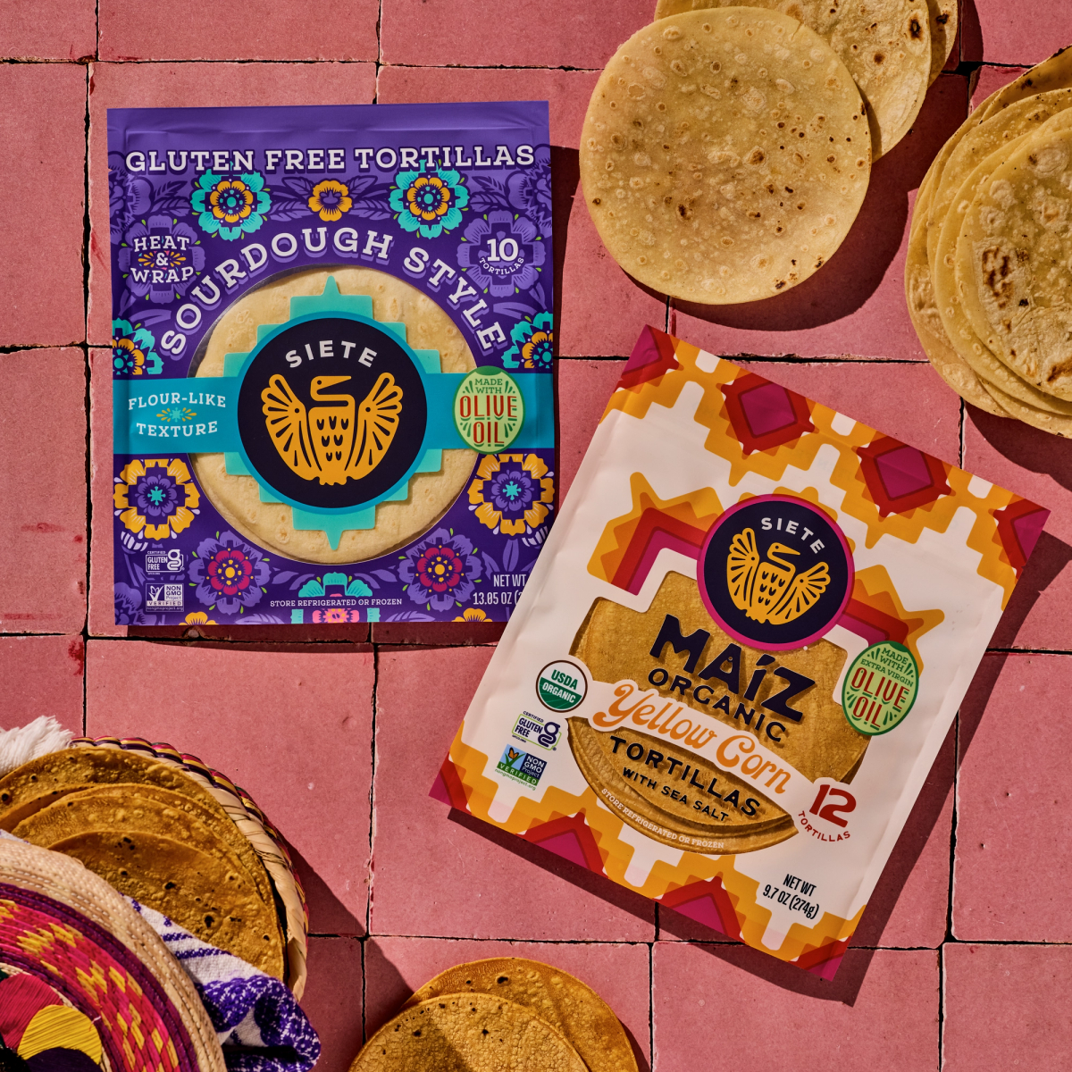飛苑利生　カロリセッタ　9袋 Gluten Free Tortillas - Tortillas & Taco Shells