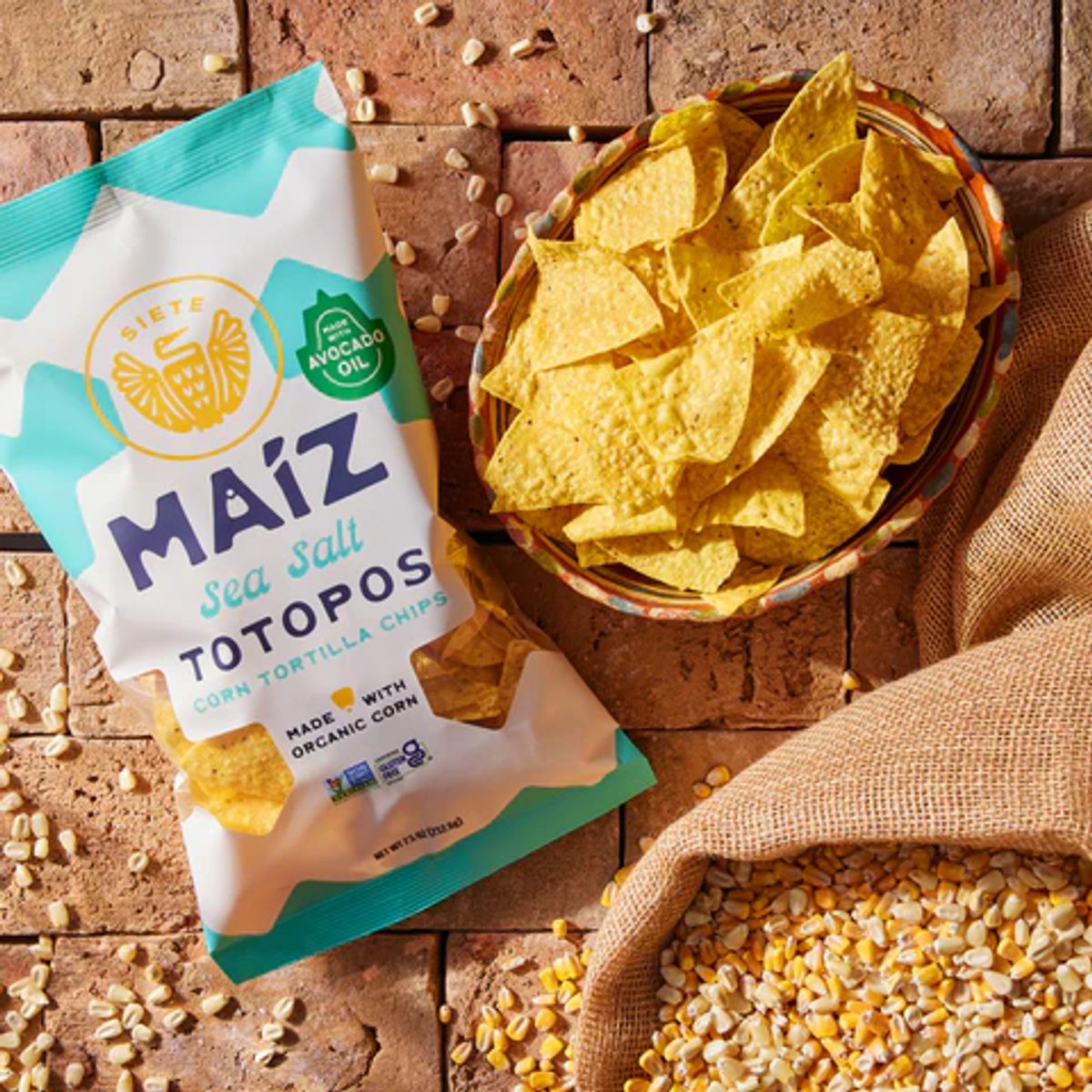 Maíz Sea Salt Totopos