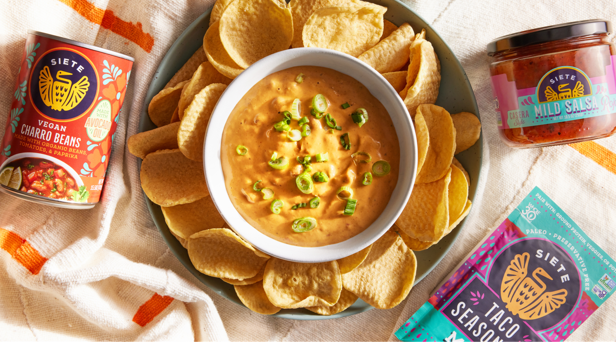 Vegan Chile Cheese Dip