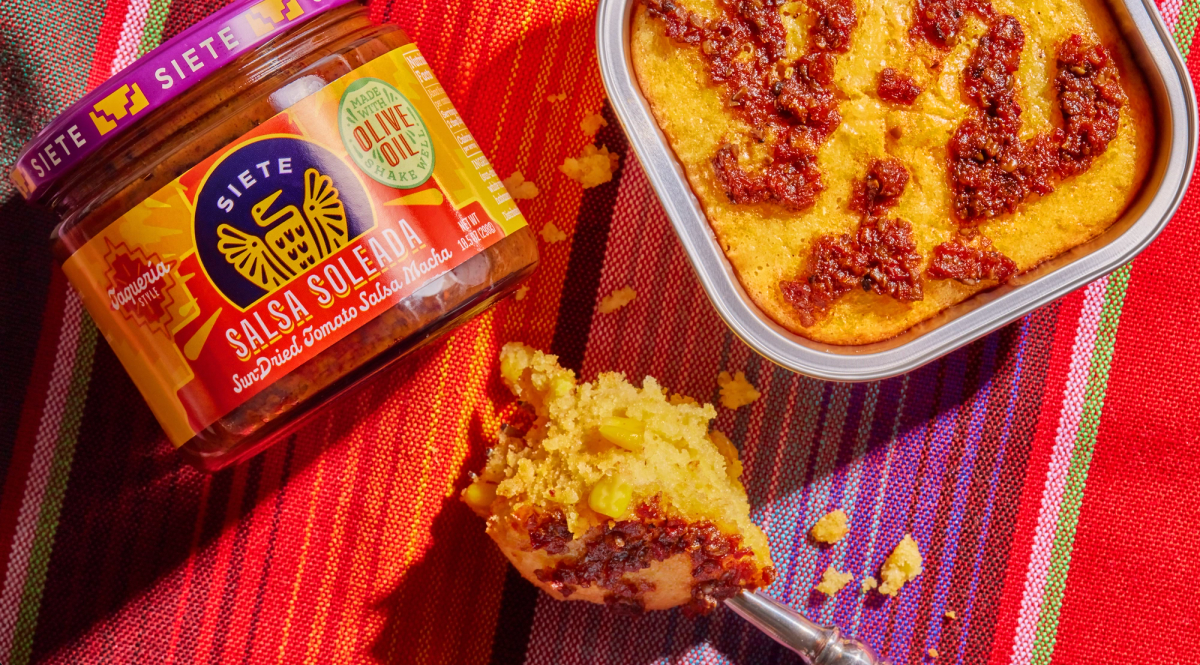 Soleada & Cheddar Pan de Elote