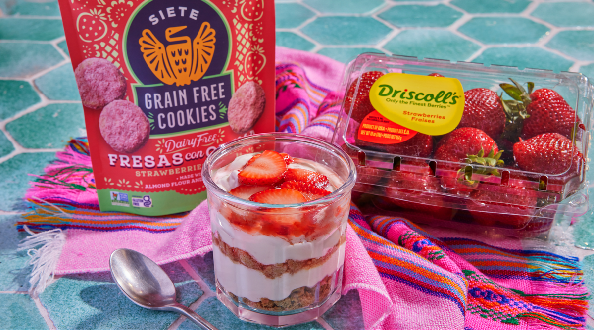 Fresas con Crema Trifle 