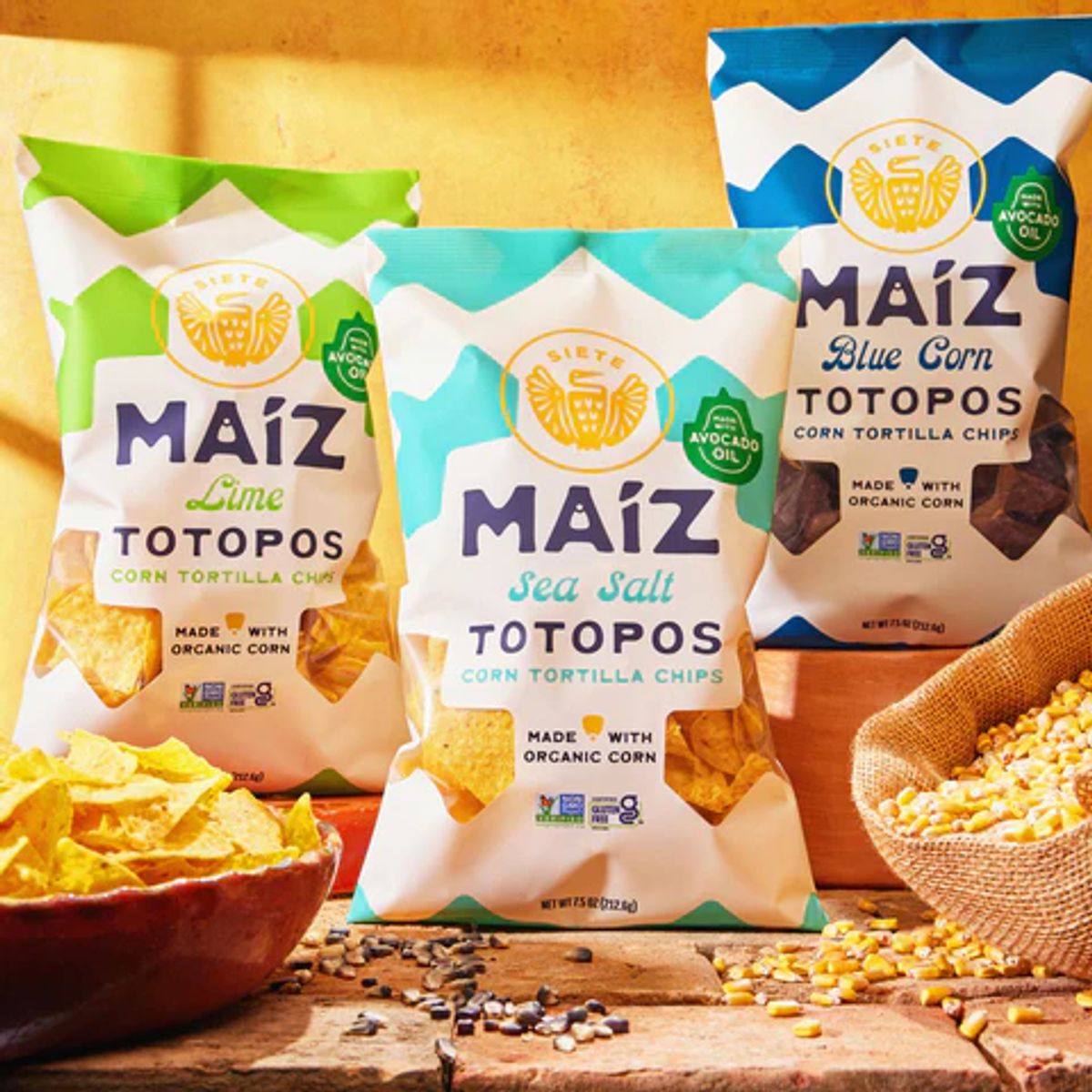 Maíz Totopos Corn Tortilla Chips