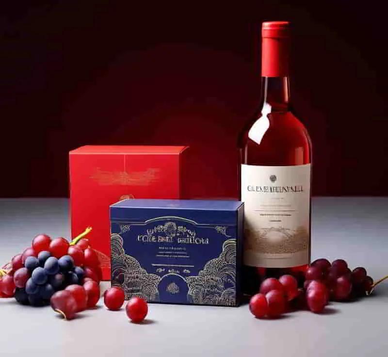 What printing options are available for bespoke wine packaging?