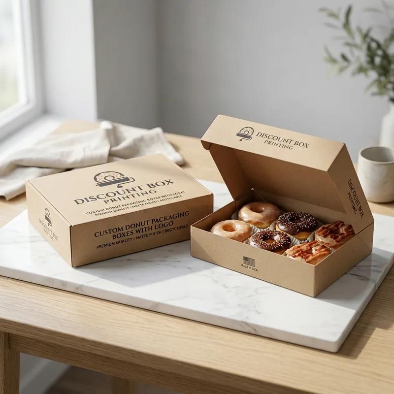 Custom Donut Packaging Boxes with Logo thumbnail 2