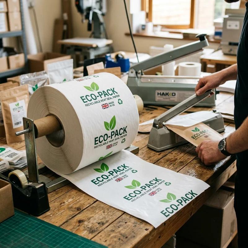 Heat Seal Paper with Logo thumbnail 2