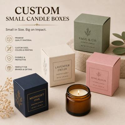 Custom Small Candle Boxes