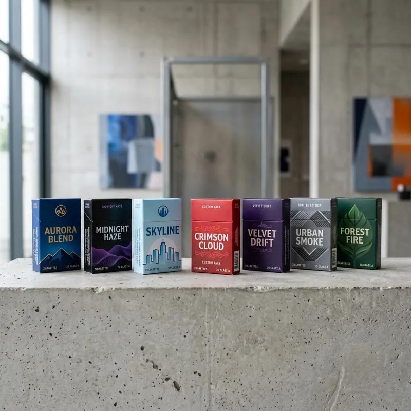 Custom Flip-top Cigarette Boxes thumbnail 2
