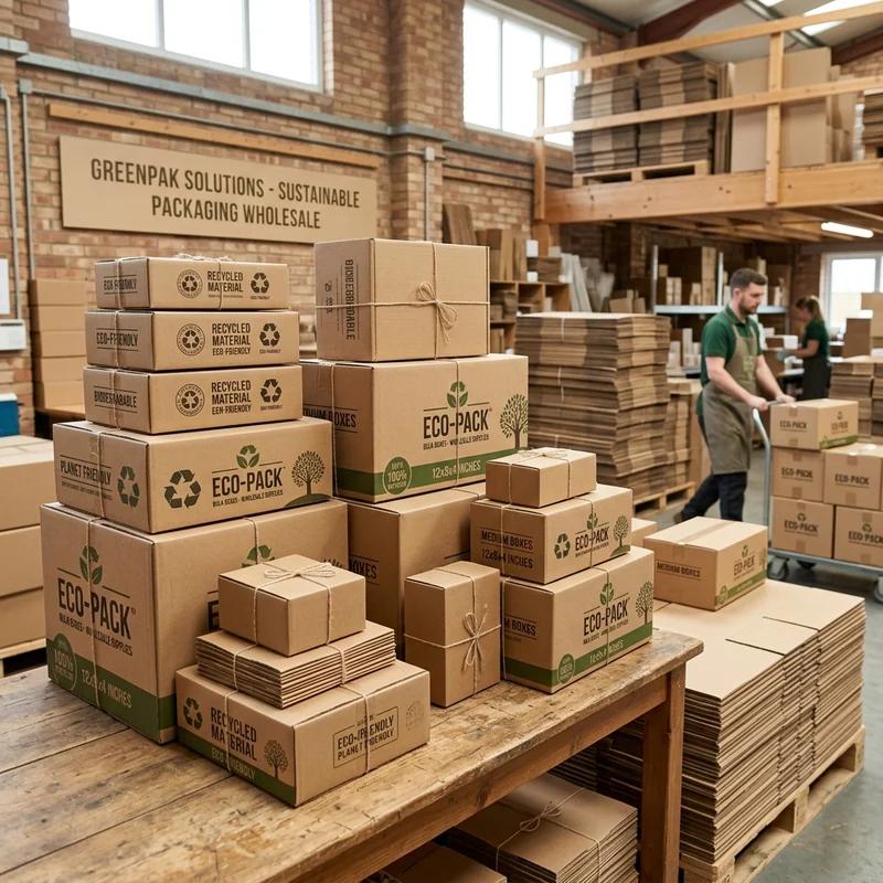 Sustainable Packaging Boxes Wholesale