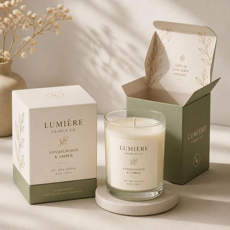 Custom Candle Packaging Boxes thumbnail 3