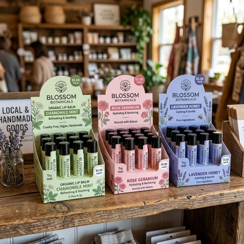Custom Lip Balm Display Boxes thumbnail 4