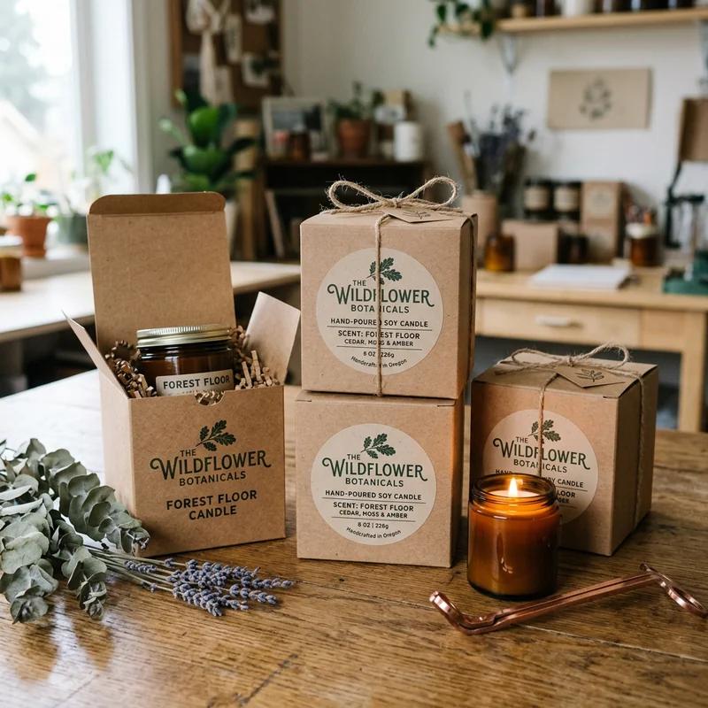 Kraft and Eco-Friendly Candle Boxes: A Sustainable Guide