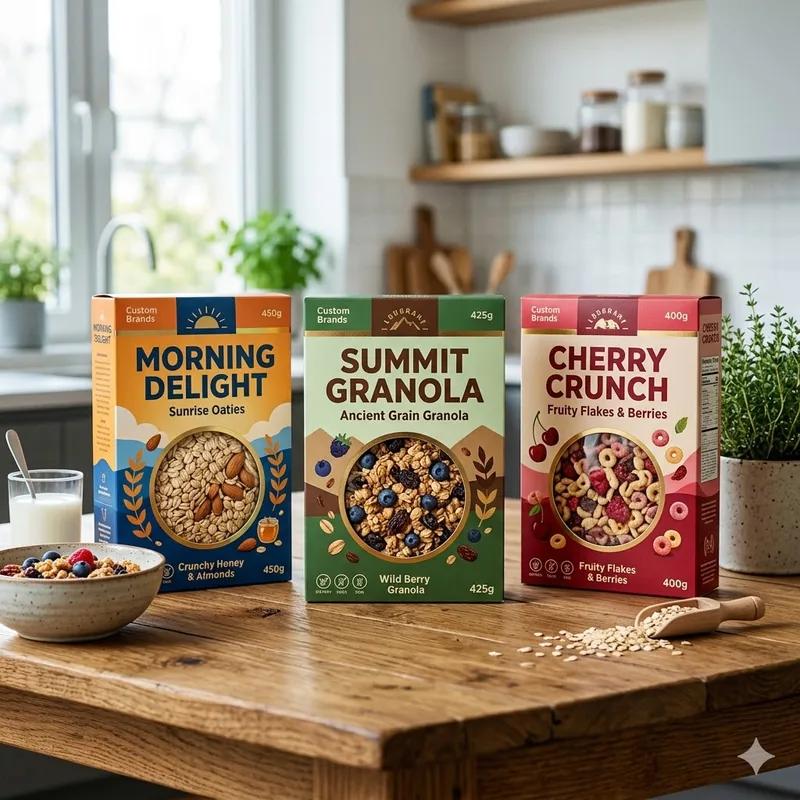 Custom Cereal Display Boxes