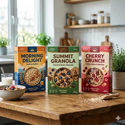 Custom Cereal Display Boxes