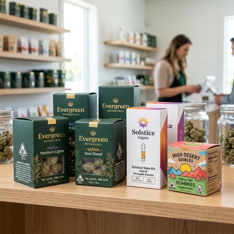 Marijuana Packaging Boxes