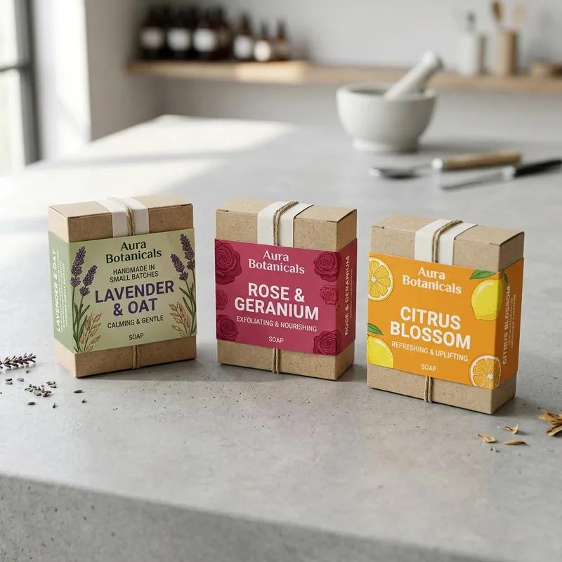 Handmade Soap Packaging thumbnail 3