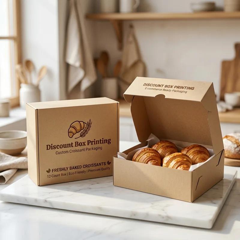 Custom Kraft Bakery Packaging Boxes thumbnail 3