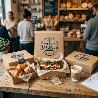 Custom Food Boxes with Logo