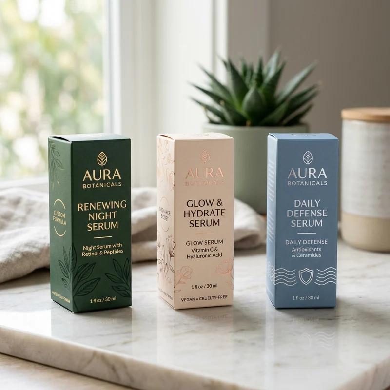 Custom Serum Boxes thumbnail 4