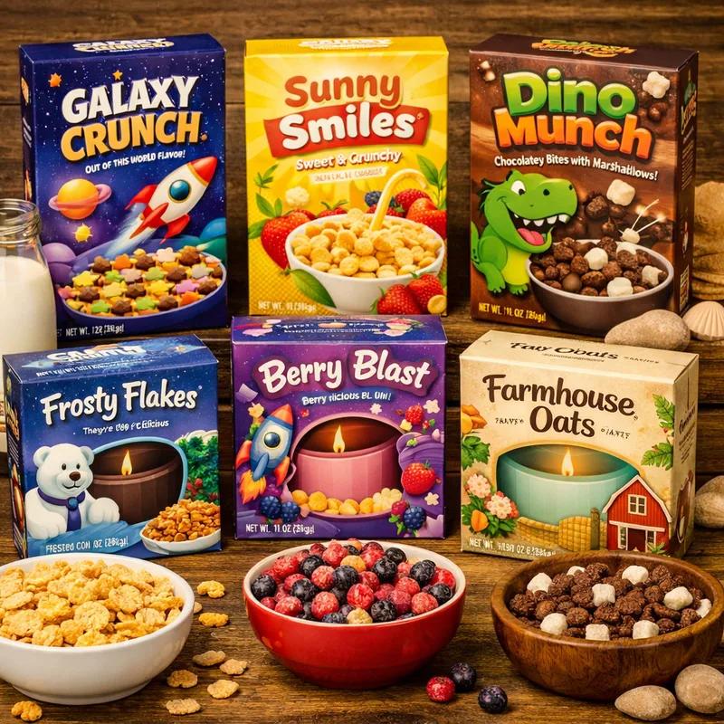 Custom cereal packaging — Custom Cardboard Cereal Boxes