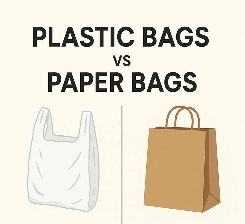 Plastic Bags vs Paper Bags