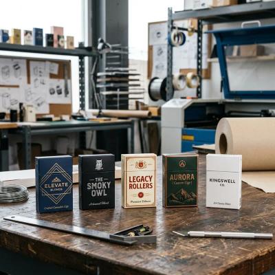 Custom Flip-top Cigarette Boxes
