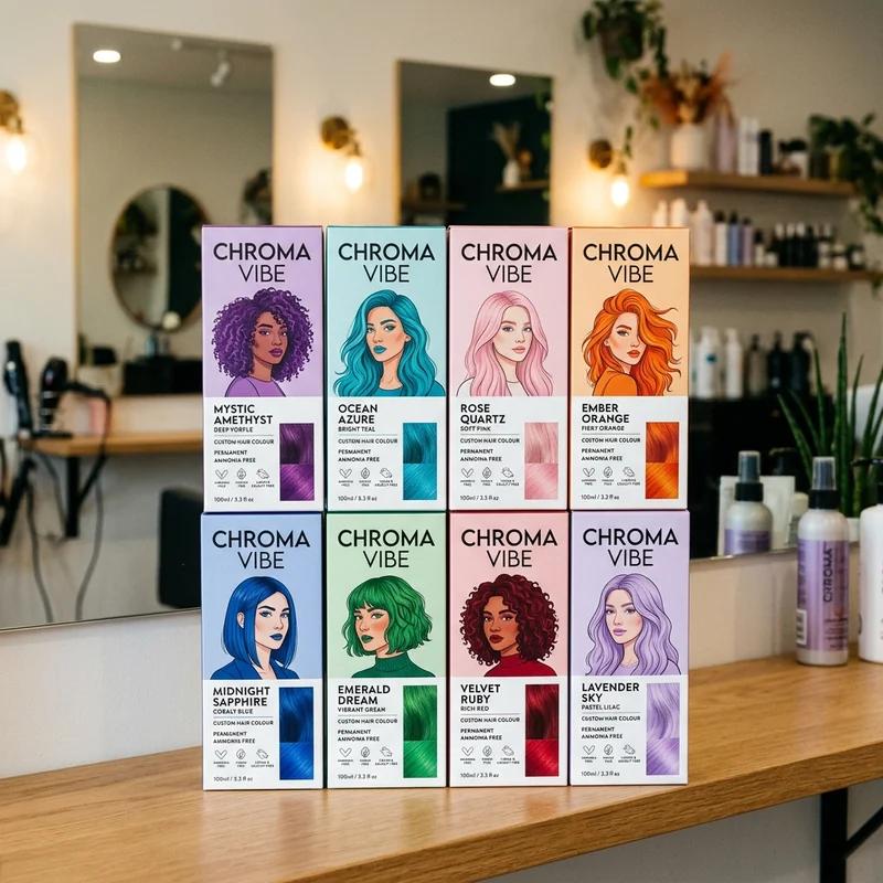 Custom Hair Colour Boxes thumbnail 3