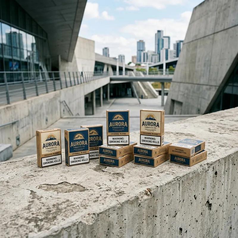 Custom Cardboard Cigarette Boxes
