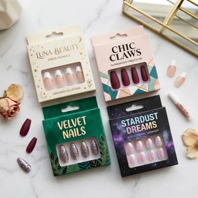 Custom Press on Nail Packaging Boxes