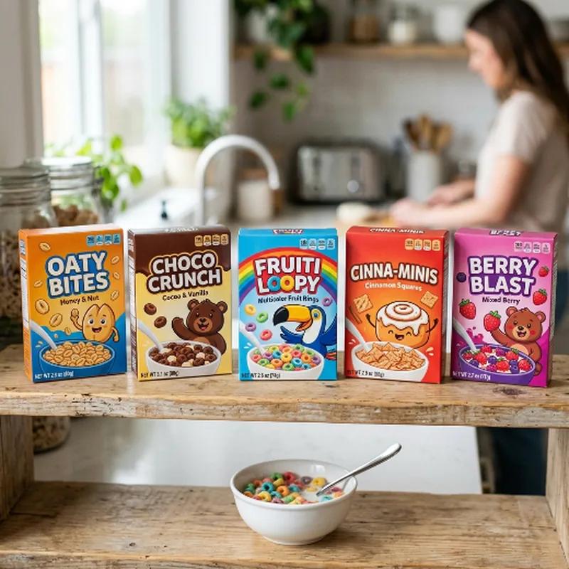 Custom Small Cereal Boxes