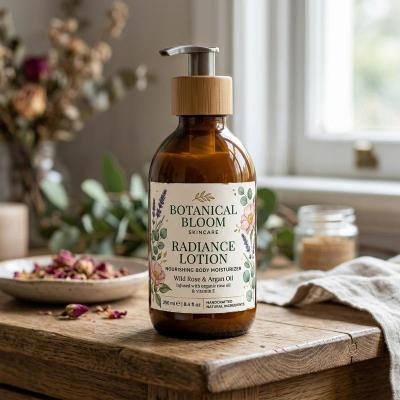 Custom Lotion Bottle Label