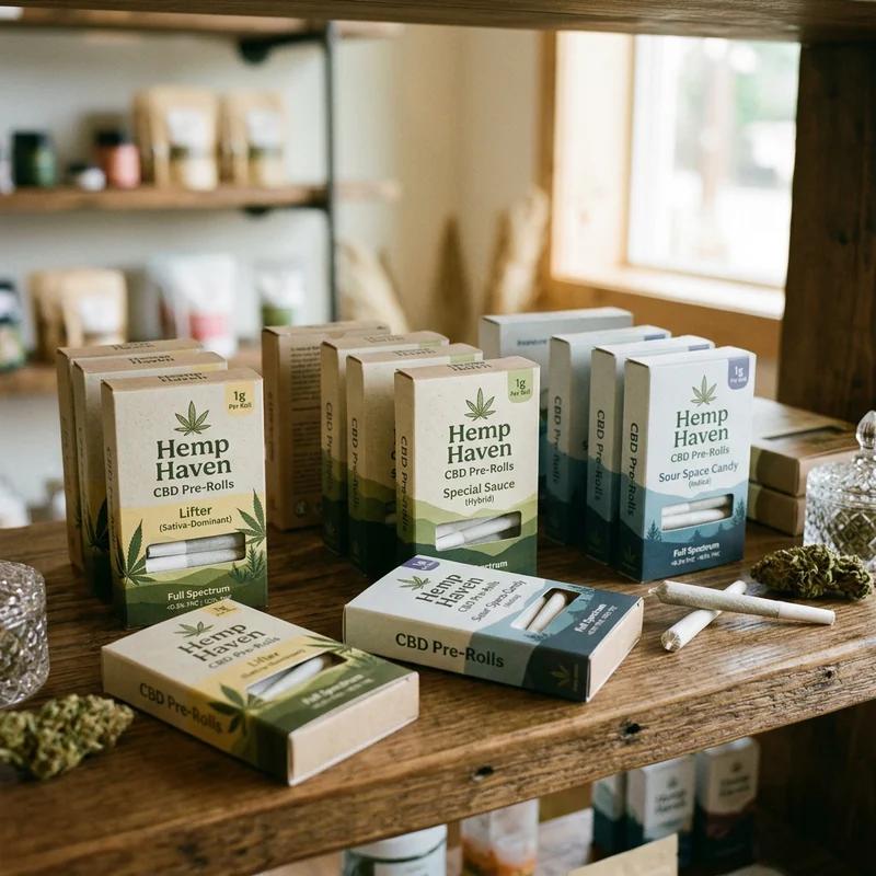 CBD Pre Roll Boxes