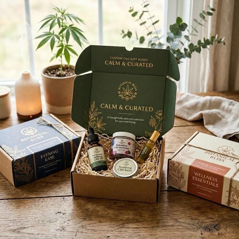 Custom CBD Gift Boxes thumbnail 2