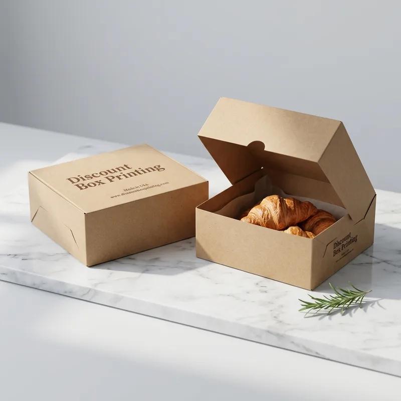 Custom Kraft Bakery Boxes
