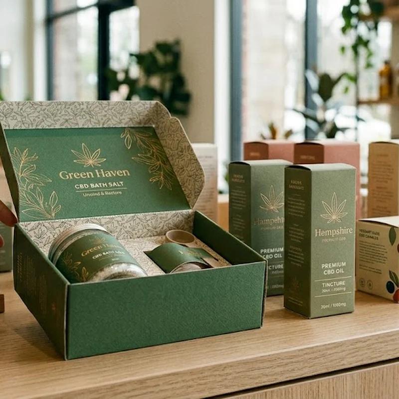Custom CBD Product Boxes thumbnail 2