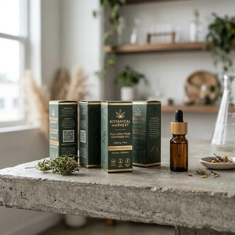 Cannabis Oil Boxes