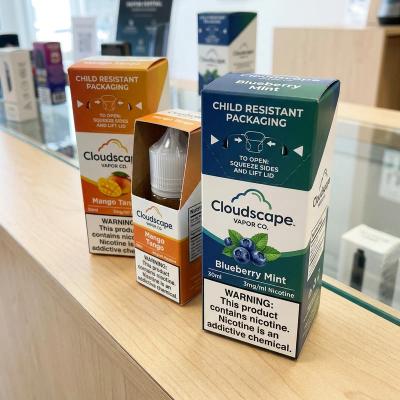 Child Resistant E Liquid Boxes