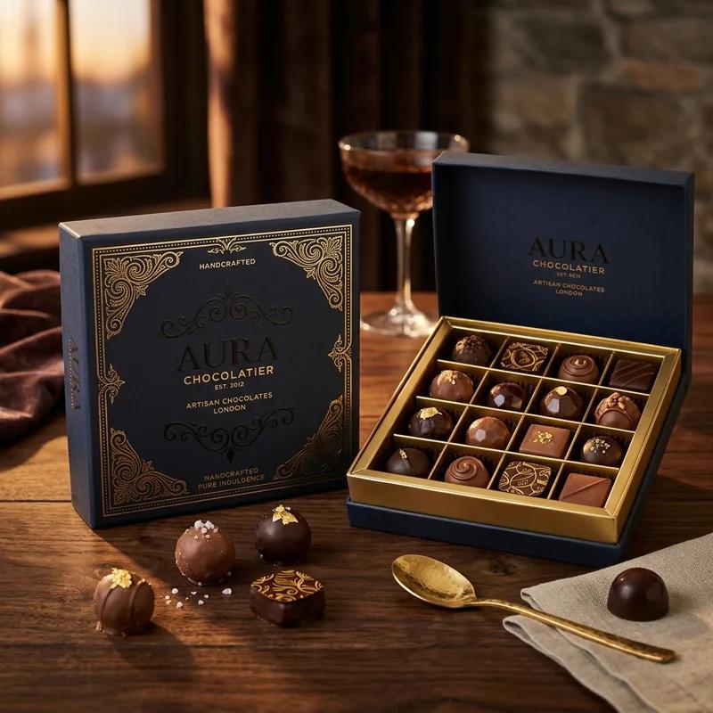 Custom Chocolate Gift Boxes