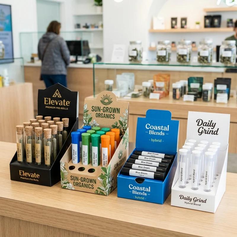 Pre Roll Display Boxes