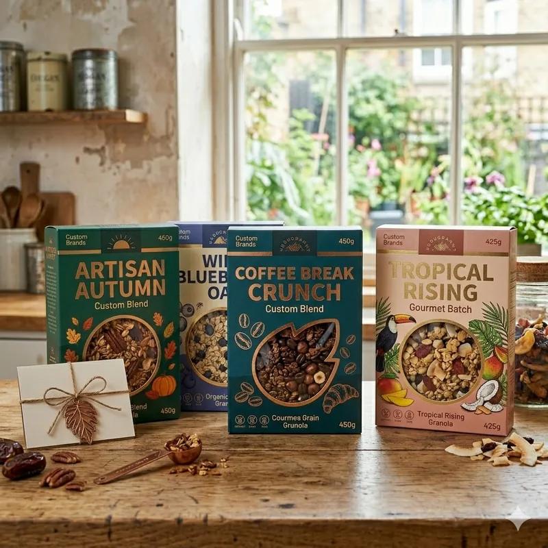 Custom cereal packaging — Custom Cereal Gift Boxes