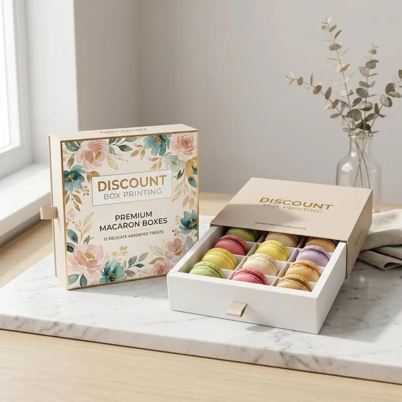 Custom Macaron Gift Packaging thumbnail 4