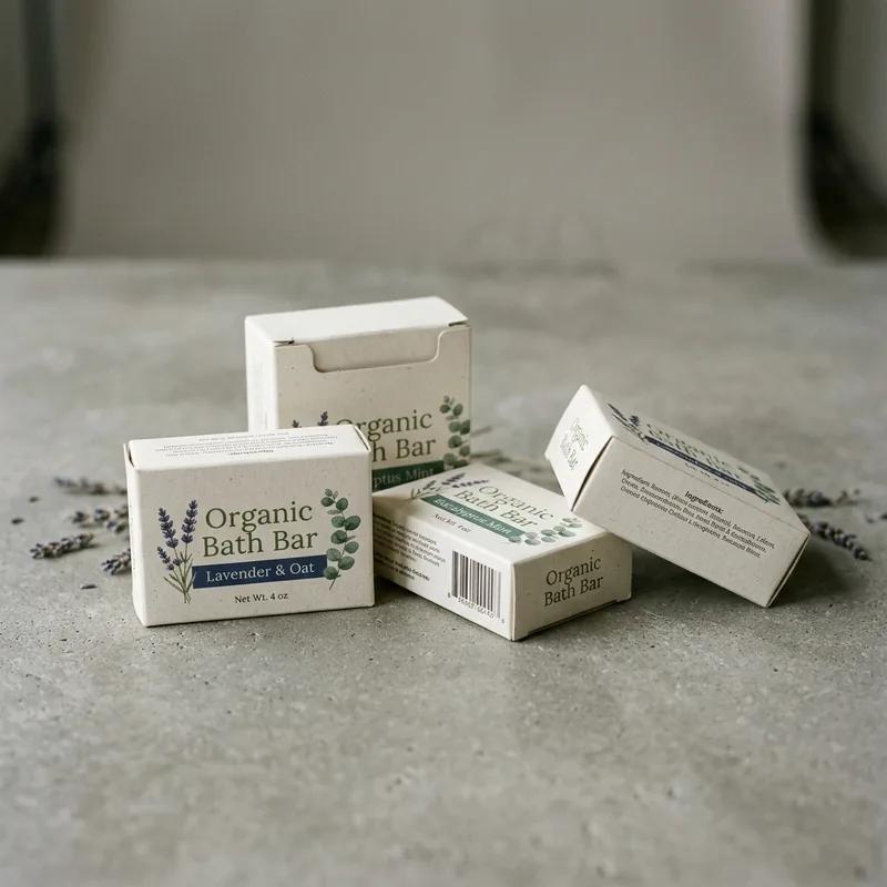 Organic Bath Bar Cartons thumbnail 2