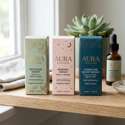 Custom Serum Packaging Boxes