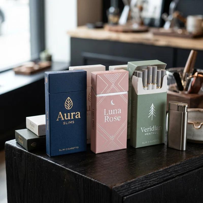 Custom Slim Cigarette Boxes thumbnail 2